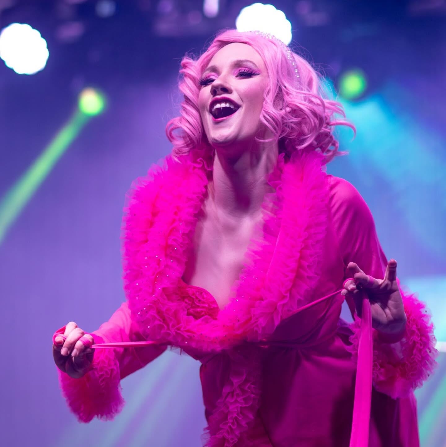 Feisty in pink